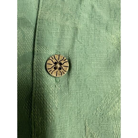 Ocean & Coast Men’s Washable Silk Short Sleeve Button Down Shirt XL Hawaiian - Picture 6 of 9